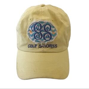 Gulf Shores Yellow Beach Baseball Hat